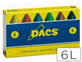 Lápis Cera  c/ 6 Lápis