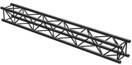 Truss Barra Profissional P30-L250 Preto (2,5 mts) - beamZ