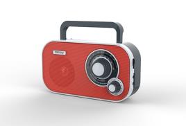 Rádio Camry Cr1140r - Vermelho