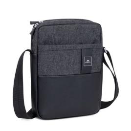 Bolsa Crossbody Preta Para Tablets 11