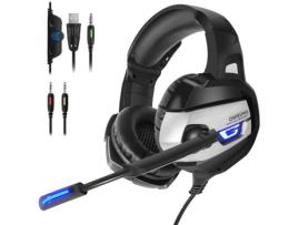 Auscultadores Gaming BRO K5Blue-Hs (On Ear)