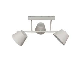 Candeeiro de Teto BIGBUY HOME 62,5 x 38 x 27,5 cm Metal Creme