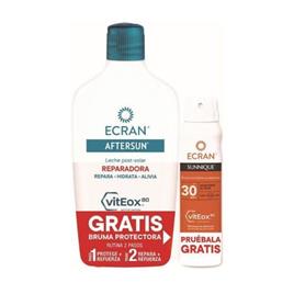 Aftersun Pack Leite Pós-Solar Reparador + Brisa Spray Sunnique SPF 30 400 ml