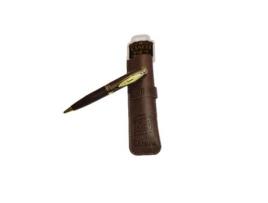 Caneta de Bambú com Bolsa Jorge H&H