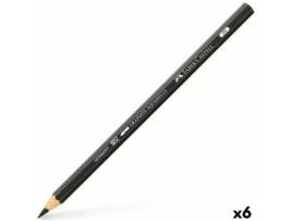 Lápis FABER-CASTELL Graphite Aquarelle Aguarela 2B 6 Unidades