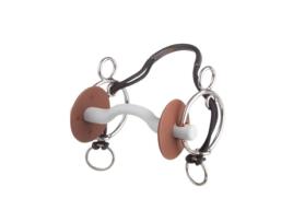 Boca combinada para cavalo macio com porta de língua BERIS
