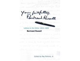Livro yours faithfully, bertrand russell de bertrand russell (inglês)