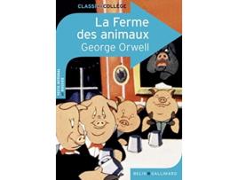 Livro la ferme des animaux de george orwell (francês)