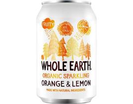 Refrigerante Whole Earth Laranja-limão Bio 330ml