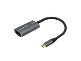 Conversor HDMI 4K 60Hz Aisens A109-0683/ HDMI Fêmea - USB Tipo-C Masculino/ 15cm/ Cinza