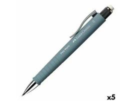 Lapiseira FABER-CASTELL Poly Matic Cinzento 0,7 Mm 5 Unidades