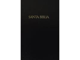 Livro rvr 1960/kjv biblia bilingue letra grande, negro tapa dura de edited by b amp h espanol editorial staff (espanhol)
