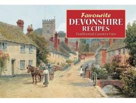 Livro favourite devonshire recipes de june kittow (inglês)