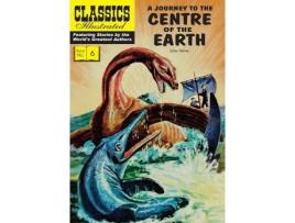 Livro a journey to the centre of the earth de jules verne (inglês)