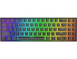 Teclado Gaming ROYAL KLUDGE RK71 (Membrana - Inglês - Preto)