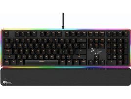 Teclado Gaming ROYAL KLUDGE RK919 (Membrana - Inglês - Preto)