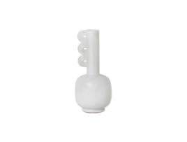 Jarra FERM LIVING (Ø 14 cm x A 30 cm - Grés - Branco)