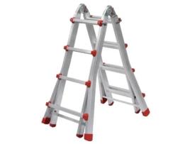 Escada Aluminio Multi Flexivel 3,45mt 4 x 6 Degraus FLUX
