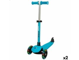 Patinete Scooter Eezi Azul 2 Unidades