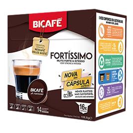 CÁPSULA BICAFE FORTISSIMO DG