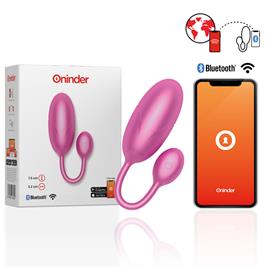 ONINDER - TOKYO VIBRATING EGG PINK 7.5 X 3.2 CM FREE APP