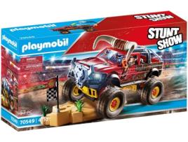 PLAYMOBIL Stuntshow Monster Truck Horned (Idade Mínima: ?4 Anos - 31 Peças)