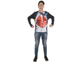 Fato de Homem TOPDISFARCES Camisola de Executivo Zombie (Tam: L)