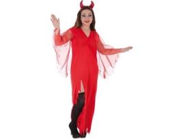 Fato de Mulher TOPDISFARCES Demónio Vermelho (Tam: L)