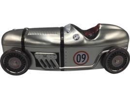 Lata para Chá SILVER CRANE Racing Car (Metal - 1 L - Cinzento)