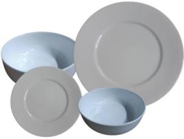 Serviço de Jantar CHEF & SOMMELIER Embassy White (19 Peças - Porcelana - Branco)