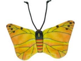 Peluche para Gato WILD LIFE COLLECTION Borboleta Amarela