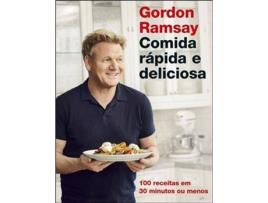 Livro Comida rápida e deliciosa de Gordon Ramsey (Português)