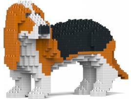 Blocos de Construção  Basset Hound 01S-M01 (Idade Minima: 4 anos - 830 Peças)