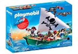 Navio Pirata com Motor Subaquático