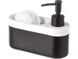 Dispensadores LOLAHOME Contemporânea (14x6x16 cm - Preto)