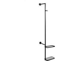 Cabide  Paraguas Industrial Preto De Metal (170x37x37 cm)