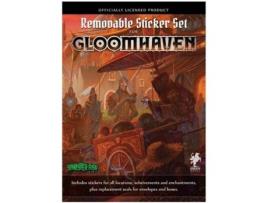 Jogo de Tabuleiro  Gloomhaven - Removable Sticker Set (Idade Mínima: 6 Anos - Dificuldade: Intermédio)