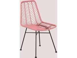 Cadeira de Jardim  Gouda Colors (Rosa - Ratán PE - 98 x 46 x 43,5 cm)