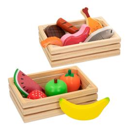 Caixas de Madeira c/ Alimentos