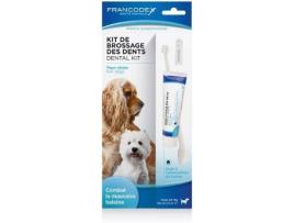 Escova dos Dentes para Cães  Kit Lavagem Bocal