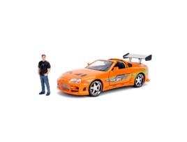 Figura de Ação  Fast&Furious Supra e figura Brian (Idade Mínima: 8)