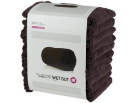 Toalha para Cães BIFULL Microfibra 10 Unidades Castanho
