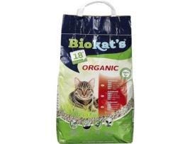 Areia para Gatos BIOKATS Organic 6L