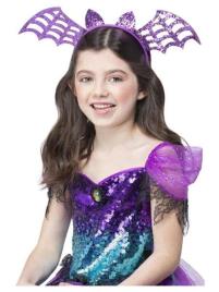 Bandolete Morcego Glitter Roxo
