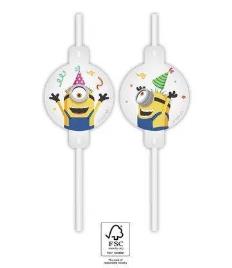 Palhinhas De Papel Minions