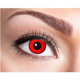 Lentes De Contacto De Fantasia Homem Vermelho