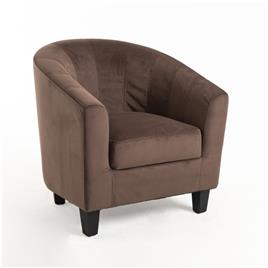 Presentes Miguel - Cadeirão Kanapi Veludo - Moka