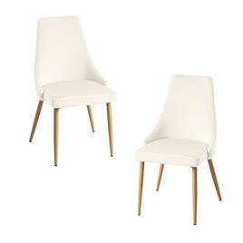 Presentes Miguel - Pack 2 Cadeiras Stoik Wood - Beige
