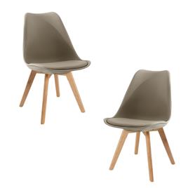 Presentes Miguel - Pack 2 Cadeiras Synk Pro - Taupe