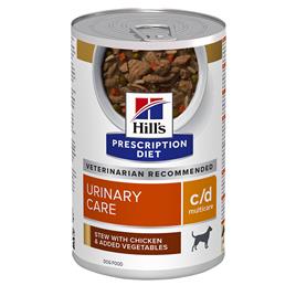 Hill's Prescription Diet c/d Urinary Care ensopado para cães - 48 x 156 g